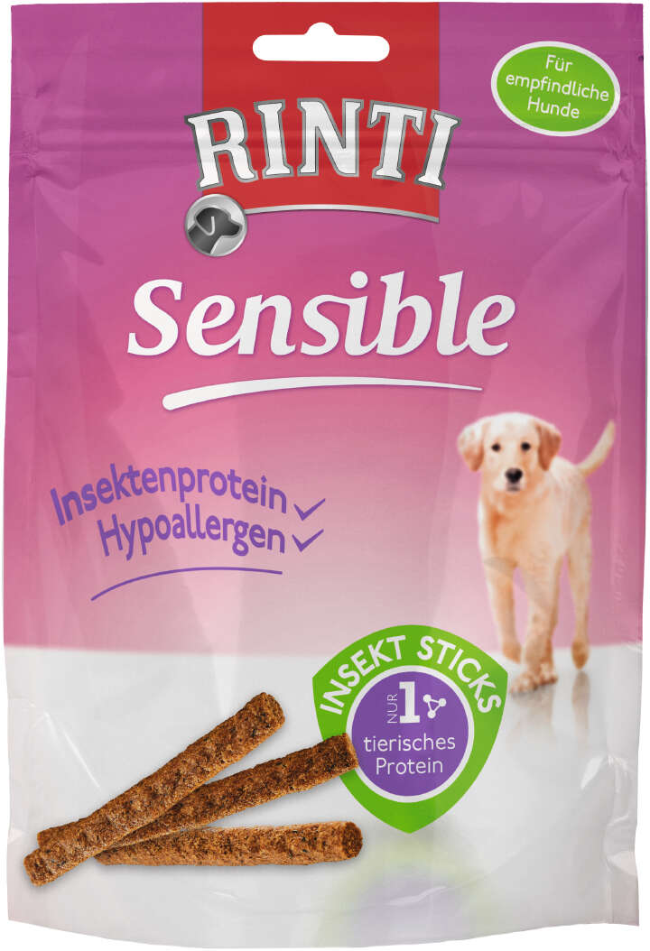 RINTI Hundeleckerli Sensible Snacks Insekt Sticks